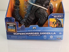 PLAYMATES MONTERVERSE GODZILLA VS KONG SUPERCHARGED GODZILLA 6″ ACTION FIGURE
