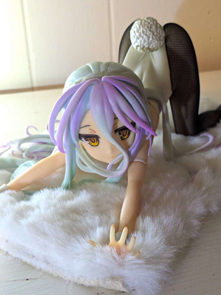 No Game No Life Shiro Bunny Girl Figurine