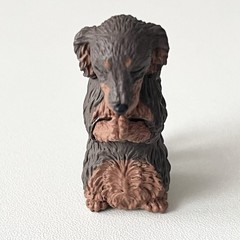 Gassho Praying Dog Dachshund Mini Figure Gashapon Capsule Toy Gachapon Gacha
