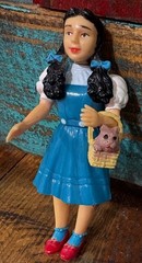 The Wizard of Oz Vintage 50th Anniversary 1988 Figure Poseable Dorothy and Toto
