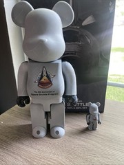 Space Shuttle 40th Anniversary BE@RBRICK 100% and 400% Set MEDICOM TOY