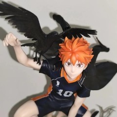 Anime Haikyuu Shoyo Hinata Tobio Kageyama Action Figure PVC Model Statue Toys