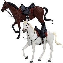 1/12 Scale Horse Figure Miniature for 6 inch Figure Miniature Scene Diorama