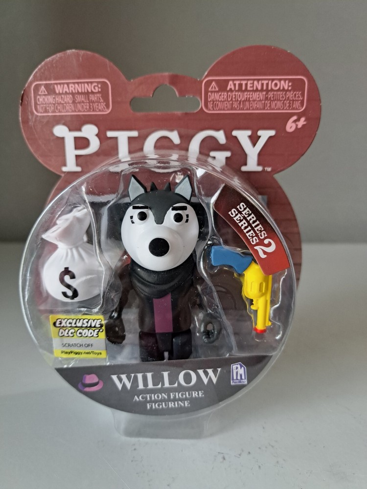 PIGGY WILLOW 3.5” Series 2 Action Figure Toys Wolf Roblox w/ DLC Exclusive Code!
