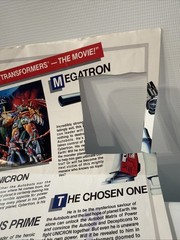 1986 Vintage Transformers The Movie G1 STARS Mailaway Poster Order Form