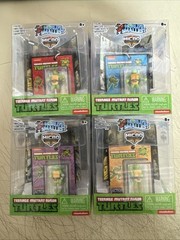 Set of 4 – TNMT – World’s Smallest Micro Action Figure + Comic Book