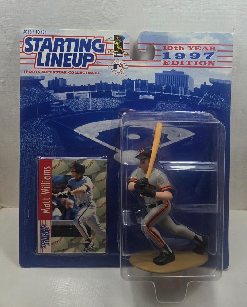 1997 STARTING LINEUP KENNER NIP FREE SHIPPING MATT WILLIAMS SAN FRANCISCO GIANTS