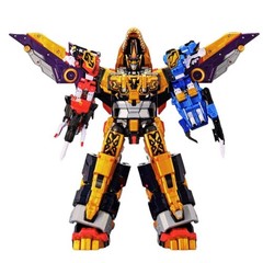 SAMG Miniforce Dino Emperor 5-in-1 Transforming Dinosaur Robot Action Figure,14+