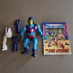 Terror Claws Skeletor 1985 Masters of the Universe MOTU COMPLETE w Comic