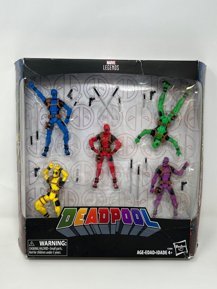 Marvel Legends Deadpools Rainbow Squad 5-Pack