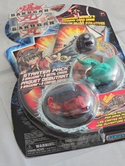 Bakugan Battle Brawlers Series 1 Starter Pack 2007 Saurus Dragonoid Gorem