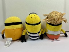 Ty Beanie Babies Minions Plush Lot Despicable Me 3 Prisoner Carl Tourist Dave