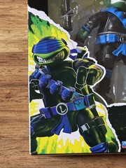Playmates Teenage Mutant Ninja Turtles x G.I. Joe Snake Eyes x Leo Action Figure