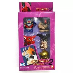 Mini Figure Go Nagai Collection Part 2 Deformed Club (Akira Fudo/Gold) Set of 5