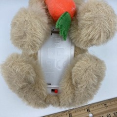 Electric Rabbit Interactive Plush Toys Bunny With Carrot Walking Wiggle Works