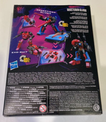 HASBRO TRANSFORMERS SHATTERED GLASS DECEPTICON SLICER EXO-SUIT FIGURE MISB