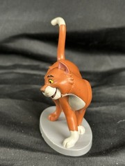 Thomas O’Malley Aristocats Orange Alley Cat 3′ PVC Cake Topper Rare HTF Figure
