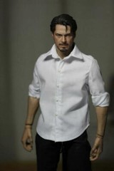 1/6 scale WHITE Shirt for 12″ Male Action Figure Doll Accessories hot toys
