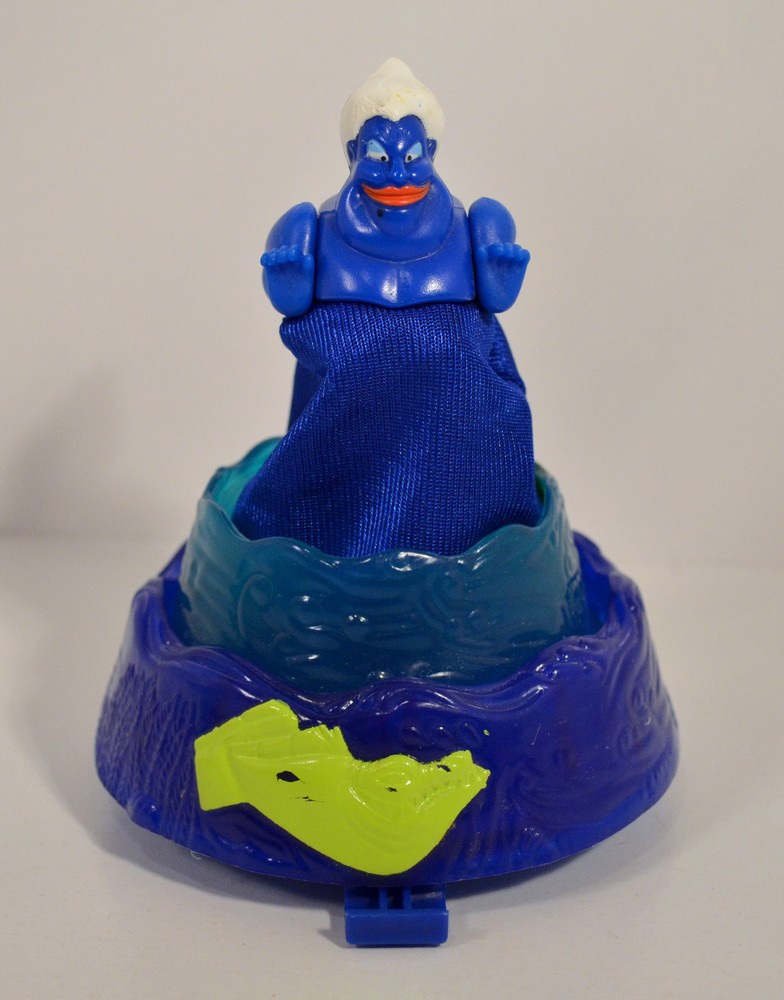 RARE 2003 Ursula 4.5″ McDonald’s EUROPE Action Figure Disney Little Mermaid