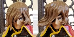 High Dream Albator Captain Harlock figure repaint version