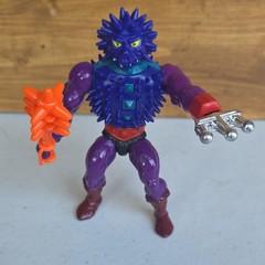 Vintage MOTU Spikor Complete 1984 Mattel He-Man Figure Mace & Mini Comic Lot