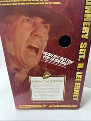 Vtg Gunnery Sgt R. Lee Ermey 12″ Motivational Talking Figure SIGNED New In Box