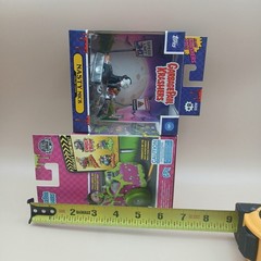Garbage Pail Kids GPK Krashers Lot 2 Nasty Nick Messy Tessie Vehicle Figurines