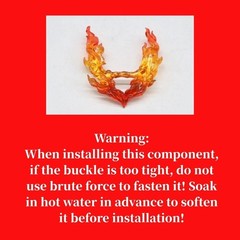 ABS Casting Flame Effect Upgrade Kit For SS86 Hot Rod OR Shattered Glass Rodimus