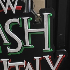 WWE Mattel Elite Clash In Italy PLE 2026 6.5 X 6 Inch Logo Accessory