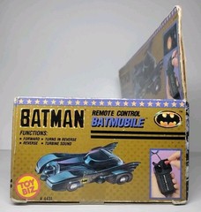 Rare BATMAN Remote Control BATMOBILE #4431 New In Box 1989 Toy Biz Collectible
