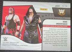 Undertaker Kane 2022 Panini Revolution WWE Wrestling Groove