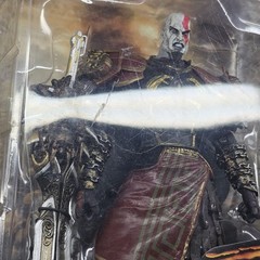 NECA God of War 2 Kratos Action Figure Open mouth Ares Armor New Sealed *Read*