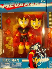 Jada Toys Mega Man Wave 1+2 Lot of 5 Cut Man Elect Man Ice Man Fire