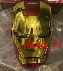 US Ship!!! 1:1 Reactor Base Stand or Gold/Silver/Black Iron Man MK5 Helmet Gift