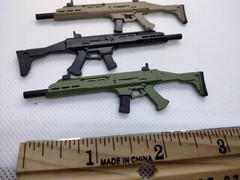 CZ Scorpion EVO Assault Rifle 1:12 Scale Gun Weapon Action Figure Accessory