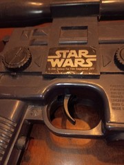 Star Wars Han Solo 1977 Movie ANH Blaster Laser Pistol Complete! Non-Working