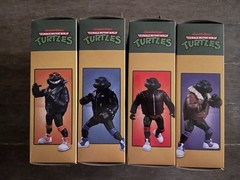 4 Set Lot 2026 NECA TMNT Punk Disguise Teenage Mutant Ninja Turtles Nickelodeon