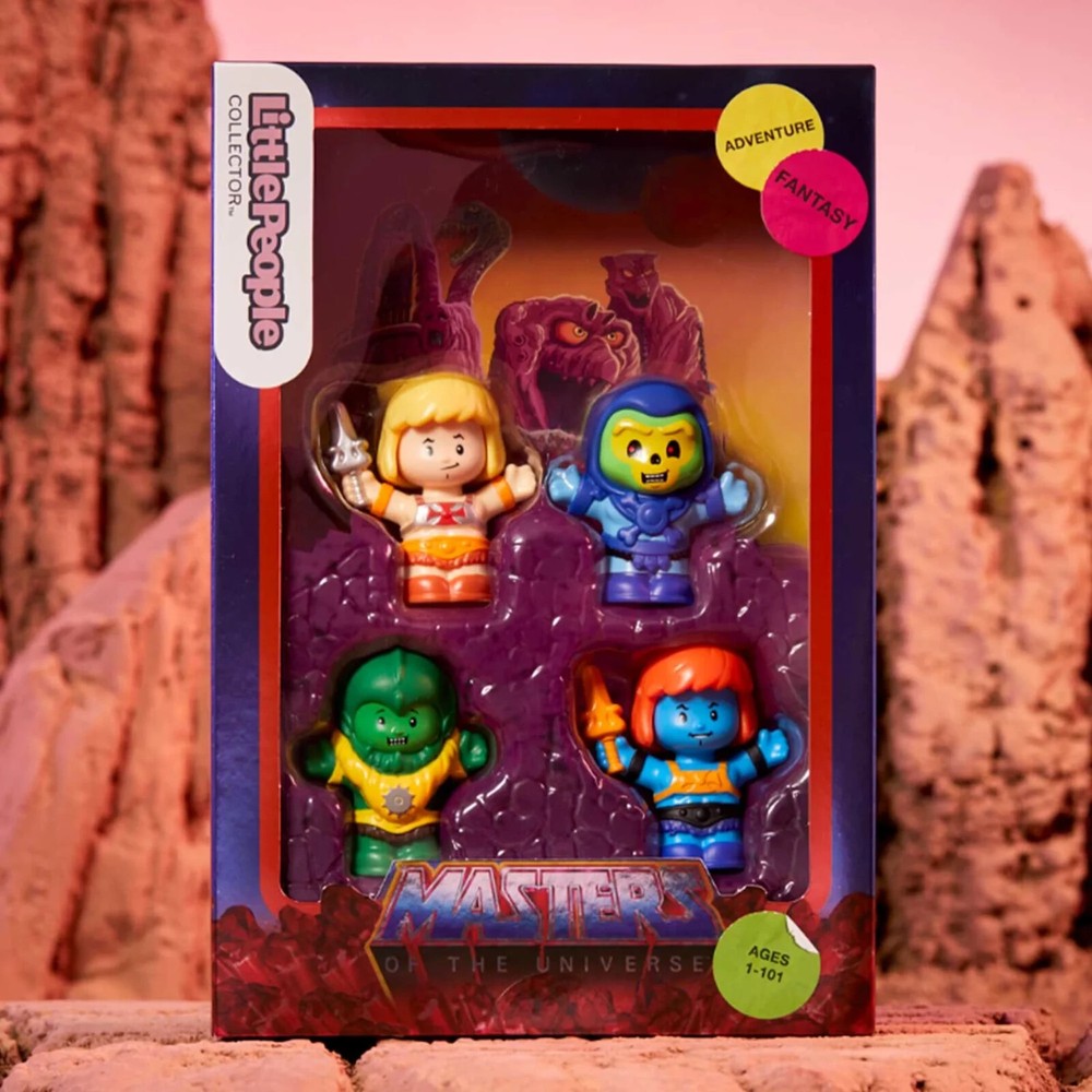 Little People Collector Masters of the Universe Skeletor’s Stronghold Figure Set