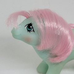 VINTAGE 1985 G1 My Little Pony – BABY CUDDLES from Baby Buggy Playset *READ*