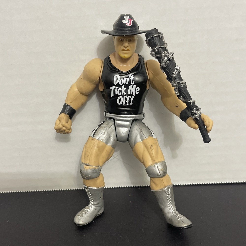 WWF Jakks DOUBLE J Jeff Jarrett Series 6 2 Tuff Action Figure Don’t Tick Me Off