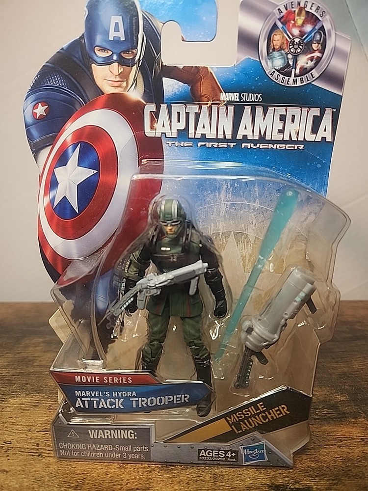 Marvel Universe Captain America 3.75 Inch Action Figure – Hydra Attack Soldier