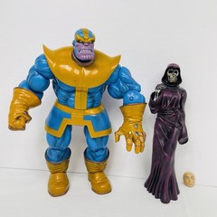 Marvel Select Thanos & Lady Death Action Figures Diamond Select Toys INCOMPLETE