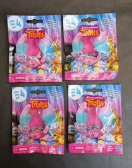 Dreamworks Trolls Blind Bag Mini Figure Series 4 Hasbro New Sealed Lot Of 4