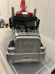 MATTEL WWE WREKKIN RAMPAGE RIG VEHICLE Semi Truck Wrestling Figure Set Complete