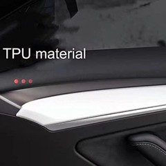 Tesla Model 3, Y, Door Panel Molding Trim, Transparent Protective Film Protector