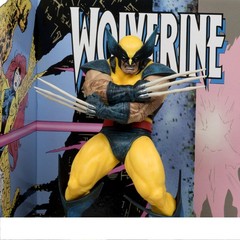 McFarlane Toys Marvel Wolverine 1:10th Scale Collectible with Scene (Wolverine