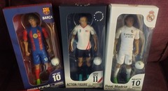Soccer Action Figure Lot: Ronaldo, Yamal, Mbappe, Smith, Swanson, Lavelle Rodman