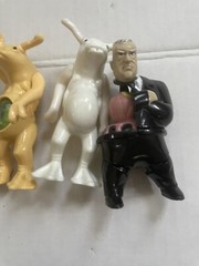 Burger King Men In Black Action Figure Lot (3) Vtg Alien Rotating Man 1998