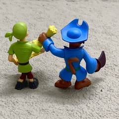 5PCS Scooby Doo Mystery Mates Shiver Me Timbers & the Pirate Crew Figures