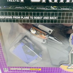 Transformers G1 Skywarp Decepticon Warrior Action Figure Toys Reissue in New Box